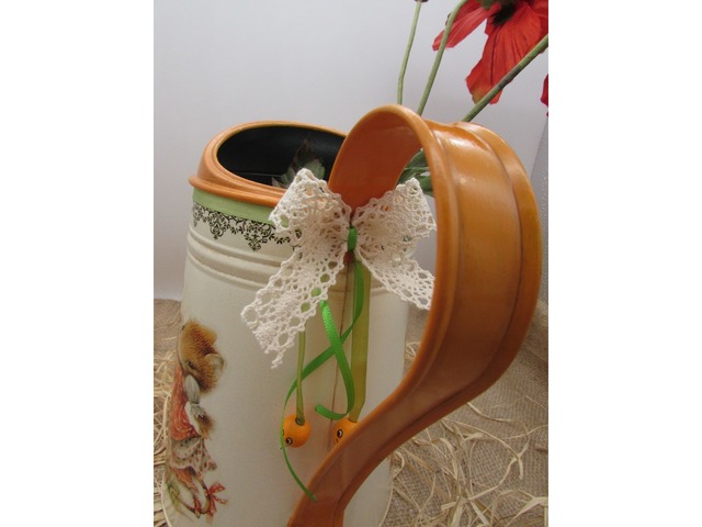 Лейка для полива цветов, декоративная ваза для сухоцвета