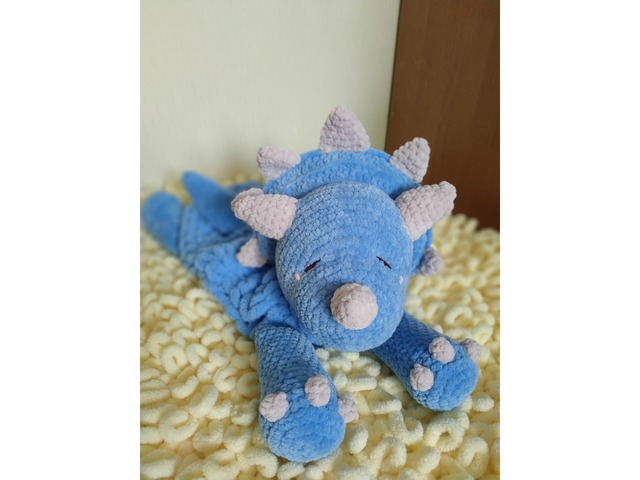 Піжамниця Динозавр Трицератопс (Хранитель Піжам), іграшка для сну.