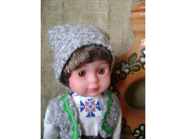Кукла №80 интерьерная в народном украинском костюме украинка украинец
