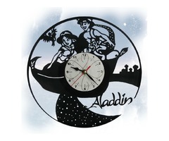 часы Аладдин и Жасмин