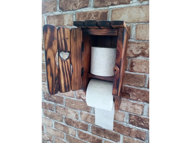 Туалетный автомат по выдачи туалетной бумаги в стиле "Ферма"