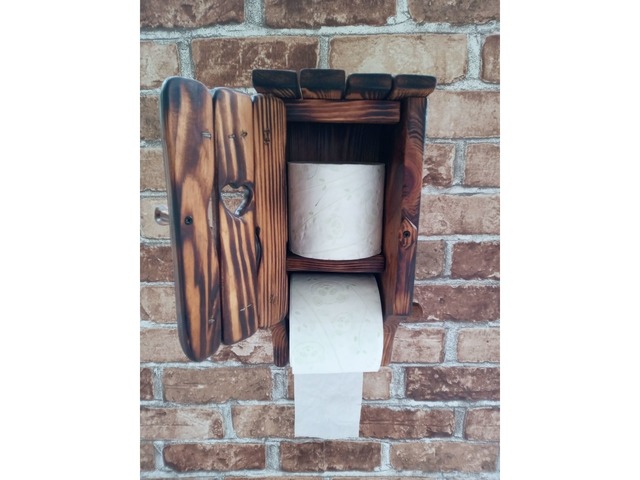 Туалетный автомат по выдачи туалетной бумаги в стиле "Ферма"
