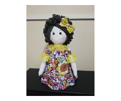 Интерьерная текстильная кукла Агнесса ручная работа