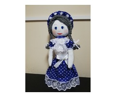 Интерьерная текстильная кукла Аннушка ручная работа