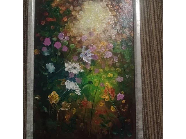 Картины миниатюры цветы импрессионизм