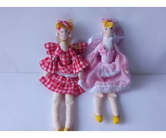 Фея-хозяюшка. Интерьерная текстильная кукла в стиле Тильда. Игровая кукла. Феечка. Эко-кукла.