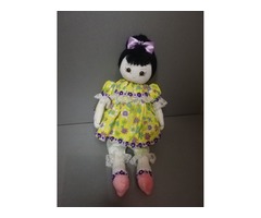 Текстильная кукла Дана ручная работа