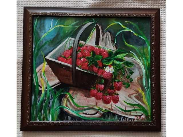 Продам картину"Корзина ягод"