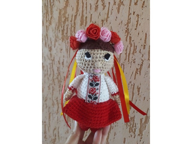 Кукла украинка, интерьерная кукла