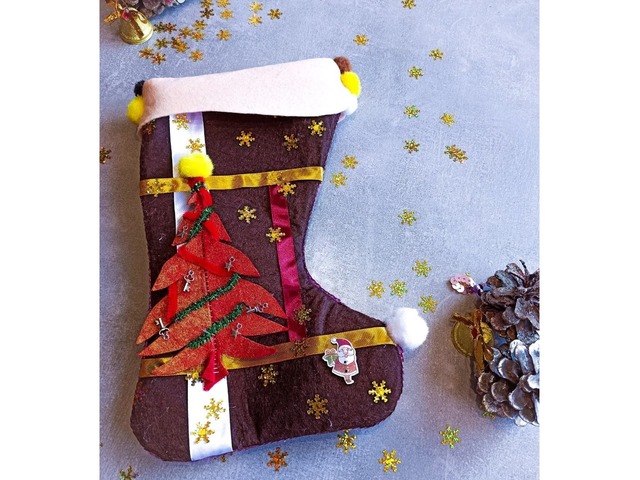 Новогодний носок , Рождественский сапог