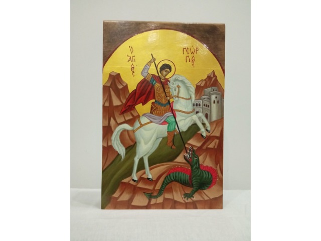 Писана ікона Св. Георгій