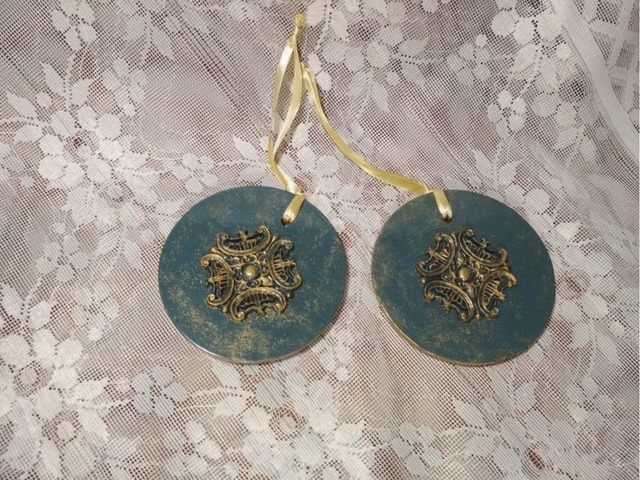 Набор елочных игрушек 2 шт