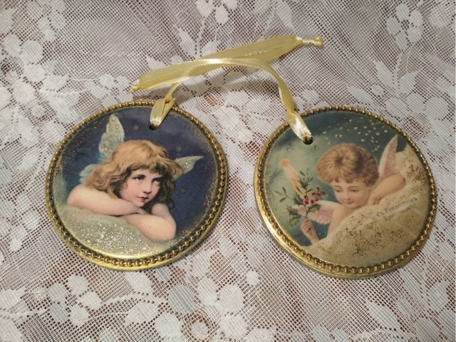 Набор елочных игрушек 2 шт