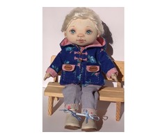Текстильная кукла Варенька с дополнительной одеждой