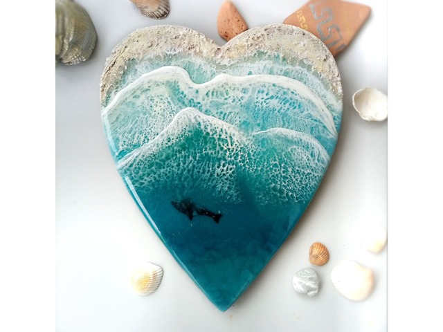 Декоративное морское сердце