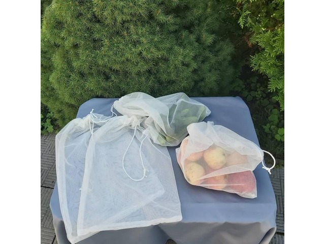 Эко мешочки, набор эко пакетов для покупок эко торба, фруктовки, мішечки экомешок