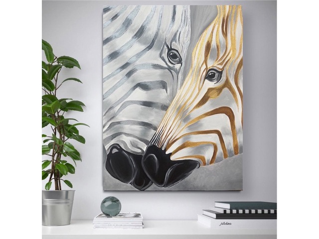 Интерьерная картина «Зебры»