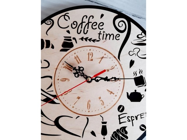 Часы настенные "Coffee time" 32х32 см