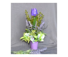 Квіткова композиція *Бузковий настрій*. Квіти. Оригінальний подарунок.