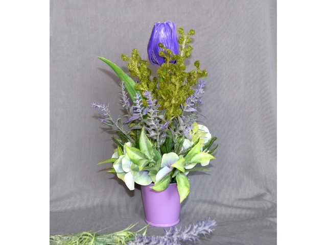 Квіткова композиція *Бузковий настрій*. Квіти. Оригінальний подарунок.