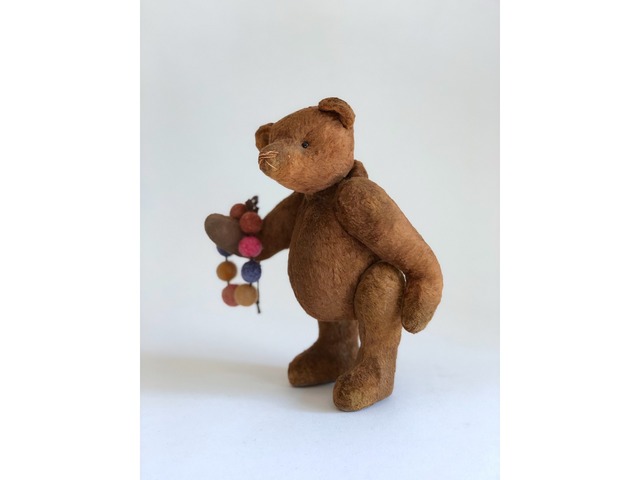 Ведмедик тедді, вінтажний стиль, мишка тедди, интерьерная игрушка, подарунок