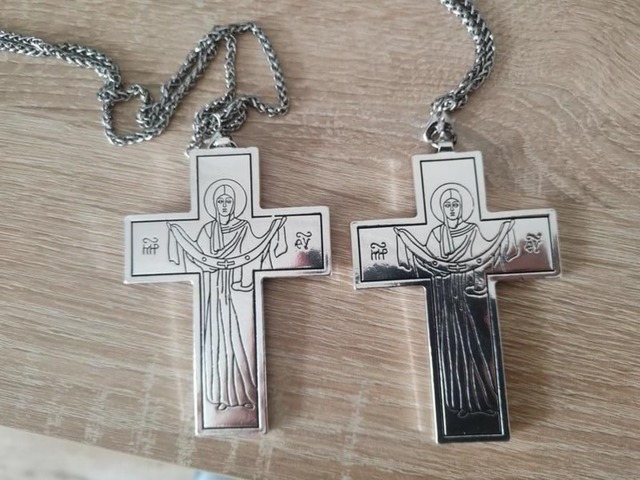 Нагрудний Хрест для священика ієрея батюшки иерей крест