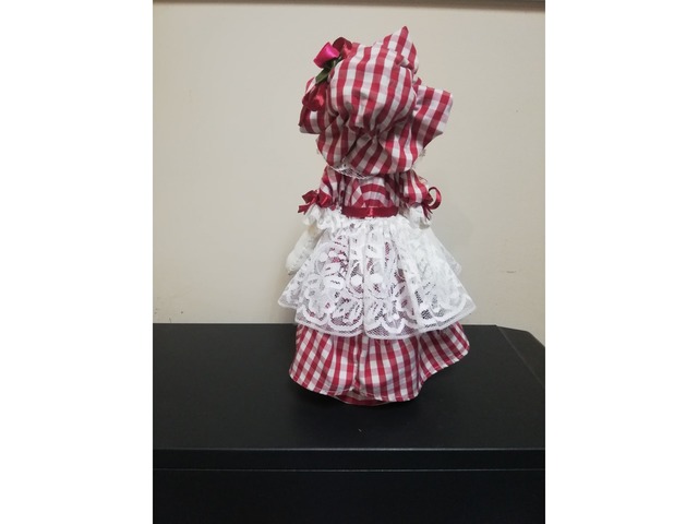 Интерьерная текстильная кукла Барышня ручной работы