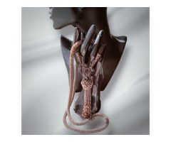 Довге намисто з китечкою