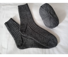 Мужские вязаные носки, разм. 42-43