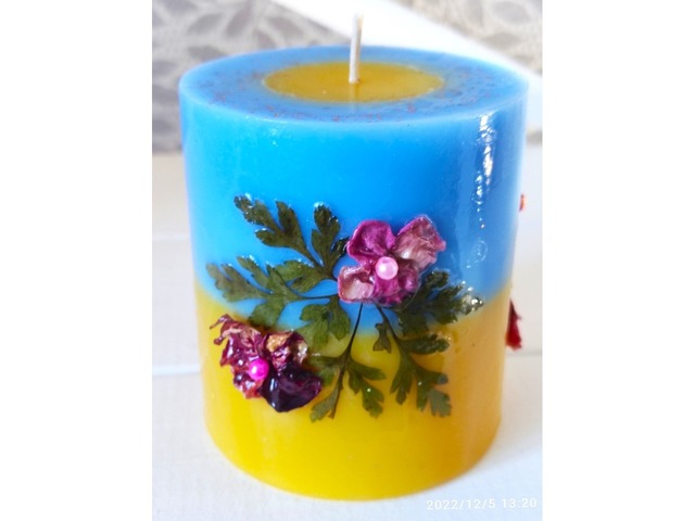 Ботаническая свеча "Моя Украина "