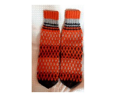 Шкарпетки в'язані з орнаментом