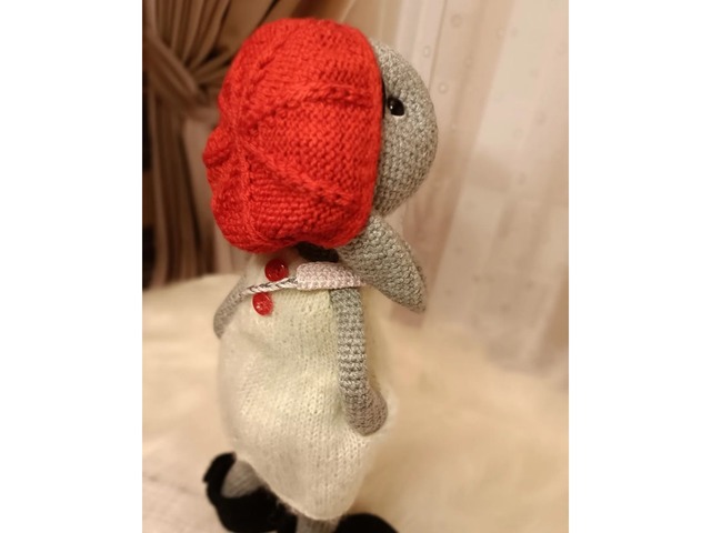 Мягкая игрушка Зайка Снежана от tetyana_knit