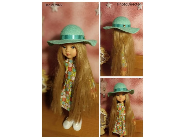 Шляпки на куколку Паола Рейна