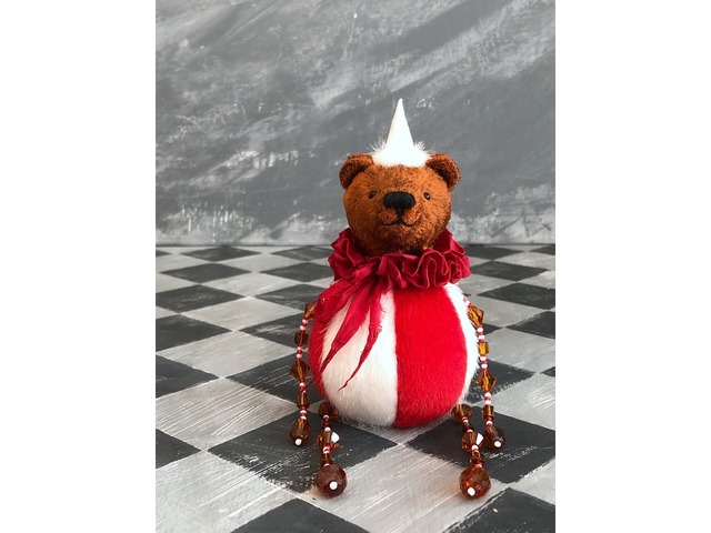 Ведмедик тедді кулька, інтер‘єрна іграшка, подарунок, мишко-шарик, игрушка, подарок
