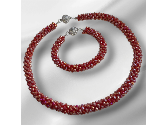 Комплект прикрас на магнітах ''Солодкий поцілунок ''