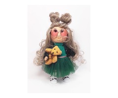 Текстильна інтер'єрна лялька