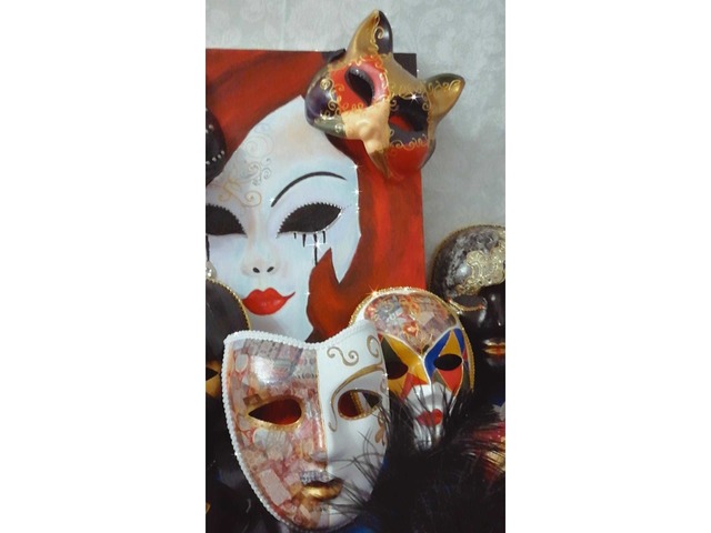 Венецианские маски ручной работы