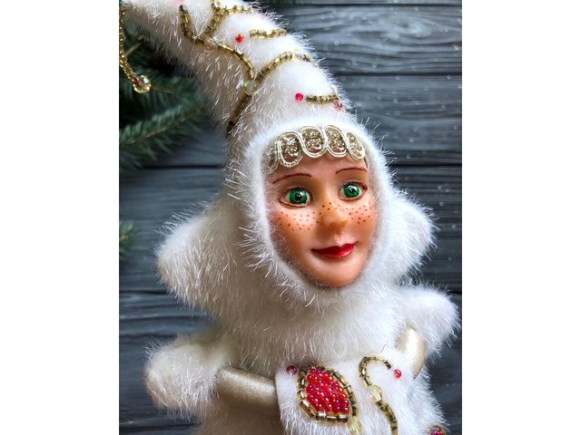 Ялинкова прикраса, інтер‘єрна лялька, новорічний подарунок, іграшки на ялинку