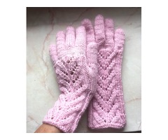 Вязаные перчатки для женщин