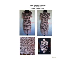 Мастер-класс вязания платья ′Жемчужные лепестки′