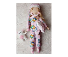 Текстильна лялька Янгол-сонько