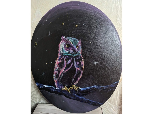 Картина пугач сова