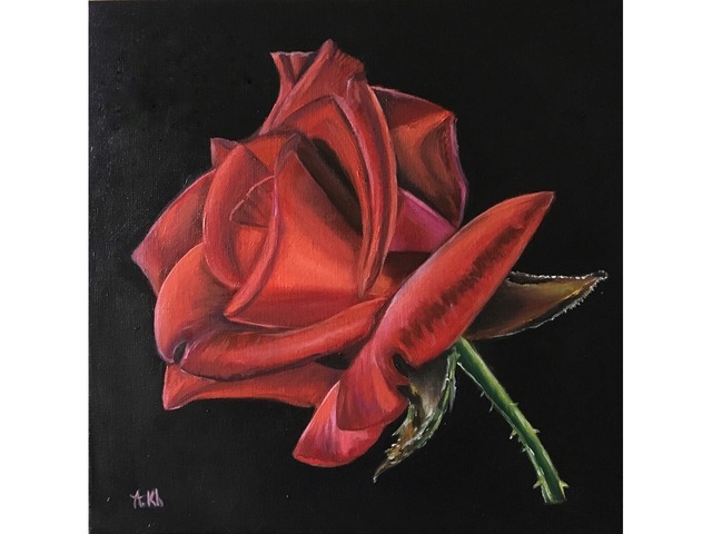 Картина «Алая Роза»