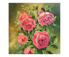 Картина «Розы в цвету»