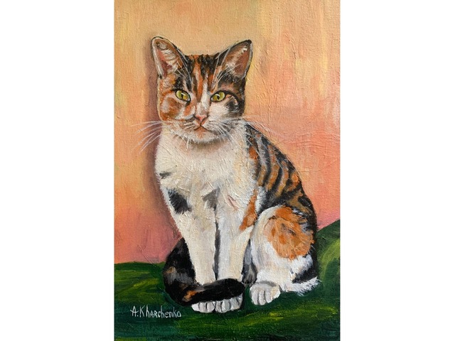 Картина «Юная кошка»