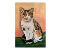 Картина «Юная кошка»