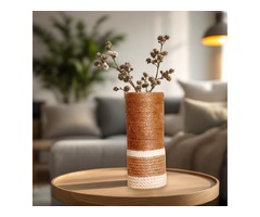 Маленька вазочка в стилі бохо. Для подарунків - мамі, подрузі