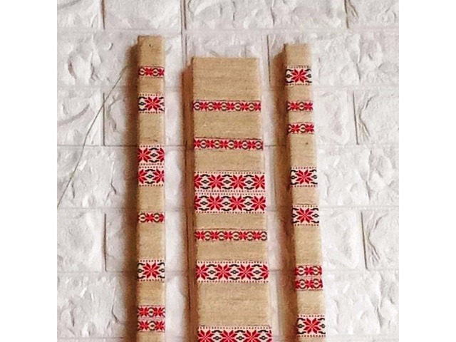 Настінний декор із 3 предметів у українському стилі, присвячений місту Ізюм