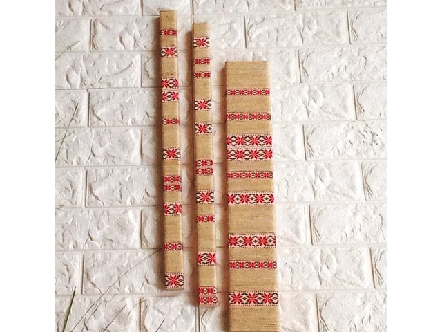 Настінний декор із 3 предметів у українському стилі, присвячений місту Ізюм