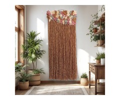 Настінне панно з джуту – етно декор у сільському стилі